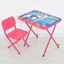 Детский столик WS 2451 ZBN-47 со стульчиком